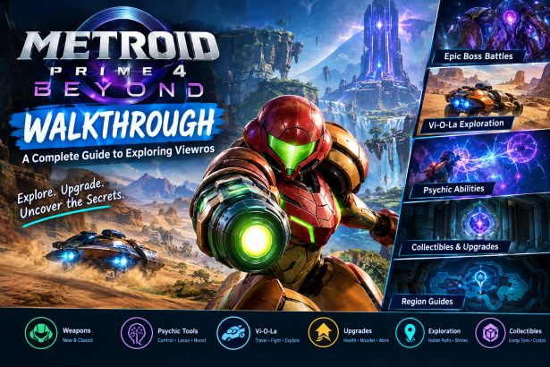 Metroid Prime 4 Walkthrough: A Complete Guide to Exploring Viewros