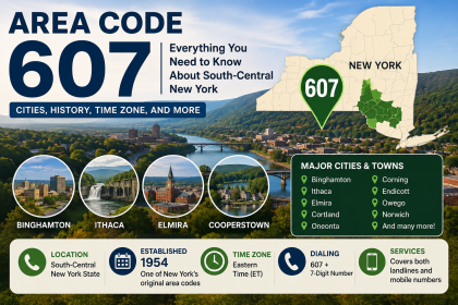 Area Code 607: Location, Cities, Time Zone, History, and Everything You Need to Know