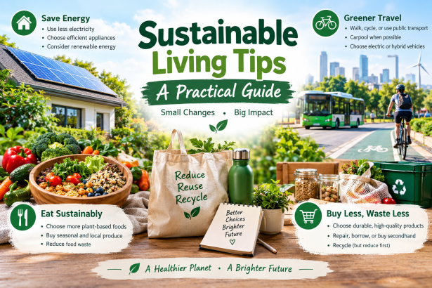 Sustainable Living Tips: A Practical Guide